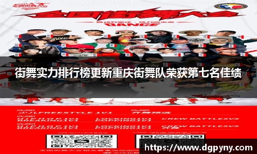 街舞实力排行榜更新重庆街舞队荣获第七名佳绩